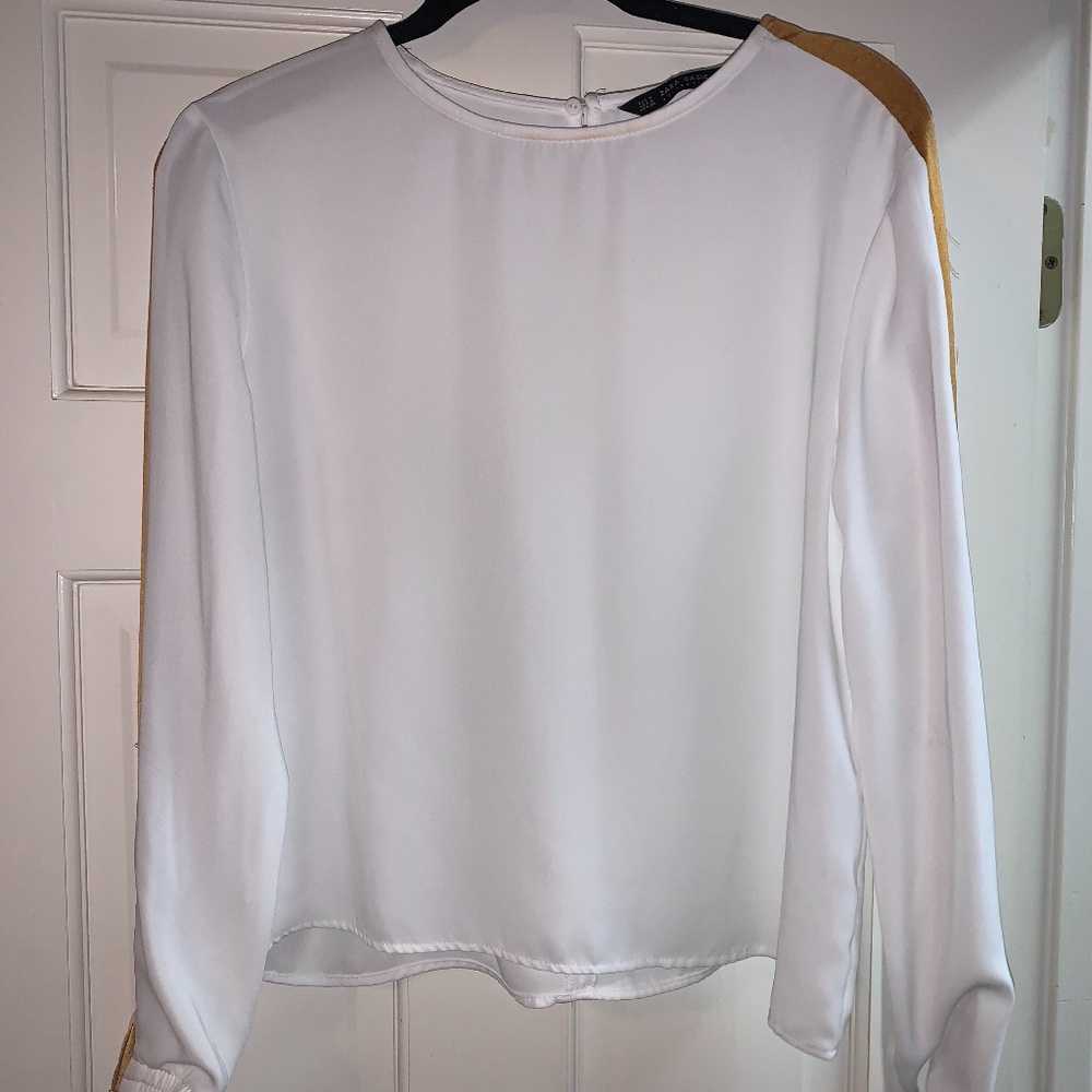 White Zara Blouse